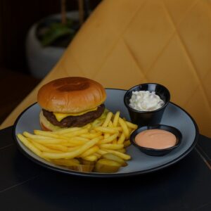 Hamburger (add cheese)